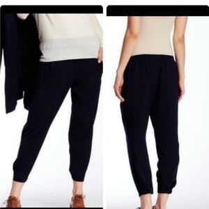 🔥VINCE Viscose blend Navy Drawstring Pants